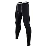 JEPOZRA Mallas Running Hombre Leggins Compresion Deporte Pantalon Gimnasio Hombre Mallas Correr para...