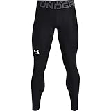 Under Armour Ua Hg Armour Leggings Pantalones, Negro (Black/White), M para Hombre