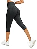 PASUDA Leggins Mujer Push Up 3/4 Capris Mallas Pantalones Deportivos Anticeluliticos Yoga Leggings...