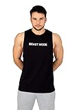 Dumbbeat Camiseta de Tirantes Deportiva para Hombre. Tank Top Entrenamiento, Gym, Gimnasia, Fitness,...