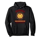 Marvel Iron Man Invincible Stark Industries Gym Sudadera con Capucha