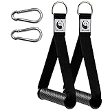 Slim Panda Mango de Resistencia, 2 Piezas Nylon Agarres para Gym Set, Agarres Poleas Gym para...