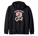 Powerlifting Girl Entrenamiento Body Building Sudadera con Capucha