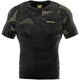 SMMASH Camiseta de Compresión para Hombre con Manga Corta, Camisetas Deporte para OCR, Mallas...