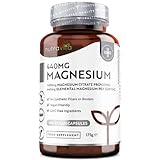 Citrato de Magnesio 1480mg que Proporciona 440mg Alta Dosis de Magnesio Elemental - Alta...