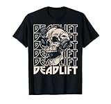 Deadlift Calavera Powerlifting Bodybuilding Camiseta