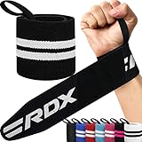 RDX Muñequeras Gym Powerlifting Correas de Levantamiento, Aprobado por IPL y USPA, Wrist Wraps...