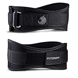 Fitgriff® Cinturon Lumbar Gimnasio V2 - Cinturón de Powerlifting, Gym, Lastre Dominadas,...