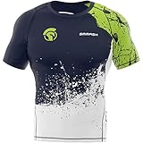 SMMASH Camiseta de Compresión para Hombre con Manga Corta, Camisetas Deporte para OCR, Mallas...