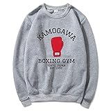 Anime Hajime No Ippo Boxing Gym, Sudaderas con Capucha, Sudadera con Cuello Redondo para Invierno,...