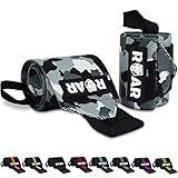 Roar® Muñequeras deportivas, Muñequeras crossfit hombre y mujer, Muñequeras gym hombre, Wrist...