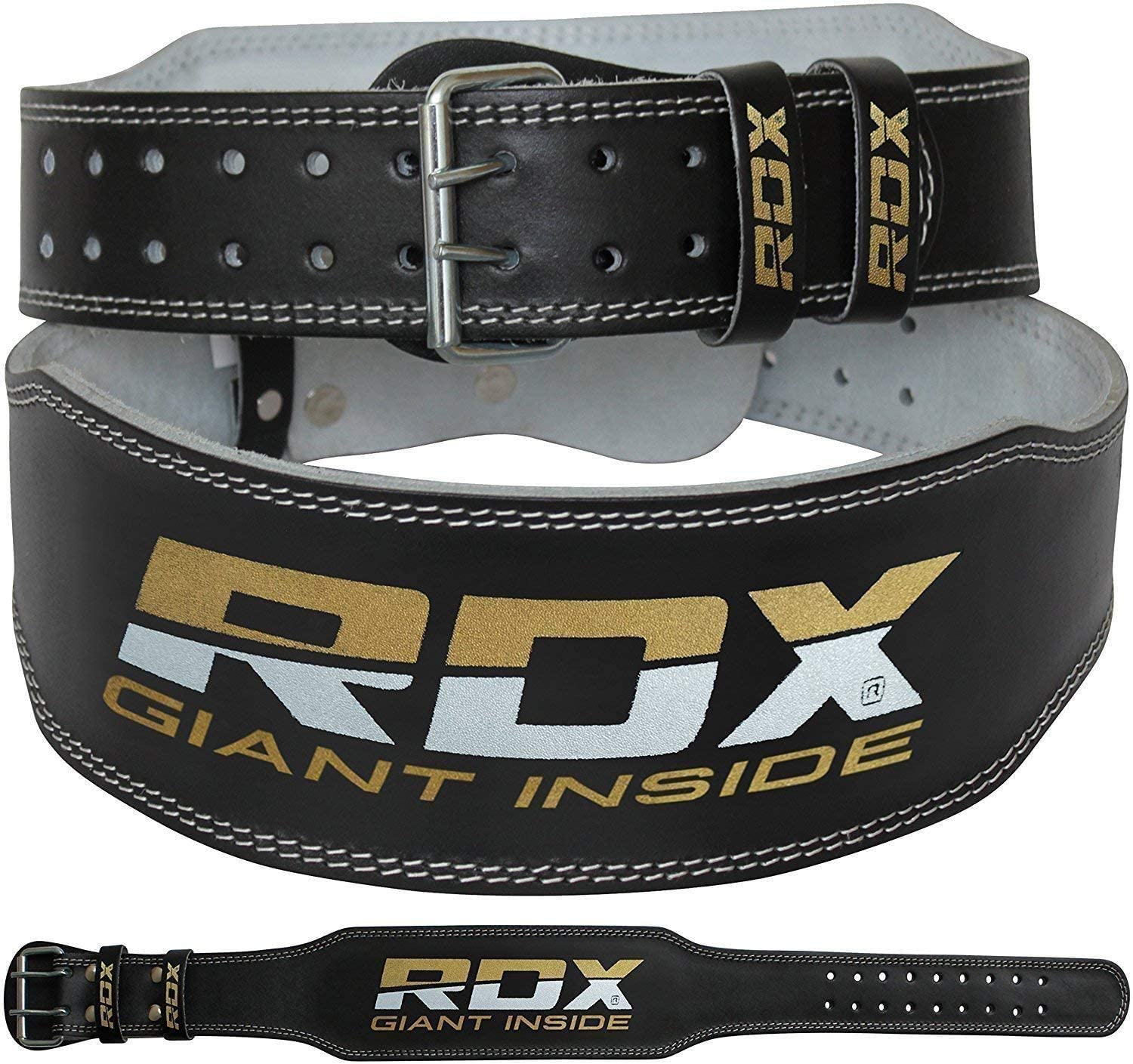 RDX Gimnasio Cinturón Cuero