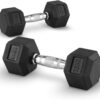 CapitalSports Hexbell Pair of Dumbbells