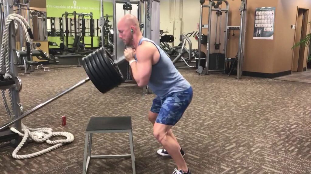hack squat landmine